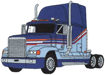 Truck driver job graphics