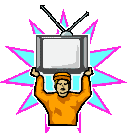 Tv mechanics job graphics