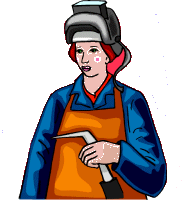 Welder job graphics