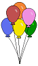 Balloons mini graphics