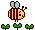 Bees mini graphics