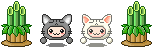 Cats mini graphics