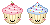 Cupcake mini graphics