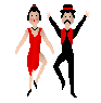 Dancing and singing mini graphics