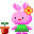 Rabbits mini graphics