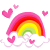 Rainbow mini graphics
