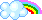 Rainbow mini graphics