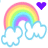 Rainbow mini graphics