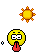 Sunbathing and summer mini graphics