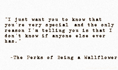 Perks of being a wallflower