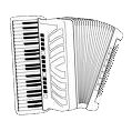 Accordions music graphics