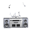 Audio music graphics