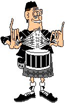 Bagpipe music graphics