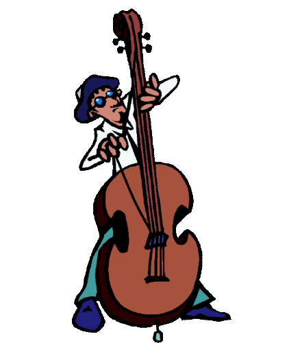 Bassist music graphics