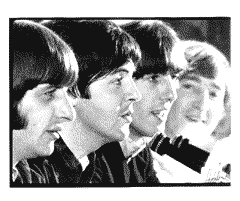 Beatles music graphics
