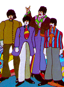 Beatles music graphics