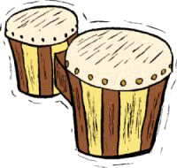 Drumming music graphics