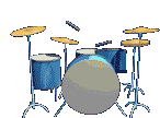 Drumming music graphics