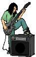 Guitarist music graphics