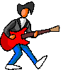 Guitarist music graphics