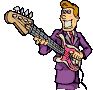 Guitarist music graphics