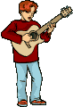 Guitarist music graphics