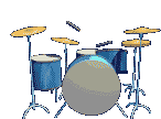 Percussion instruments music graphics