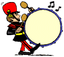 Percussion instruments music graphics