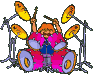 Percussion instruments music graphics