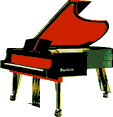 Piano forte music graphics