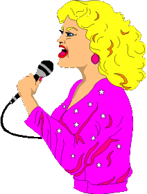 Singing music graphics
