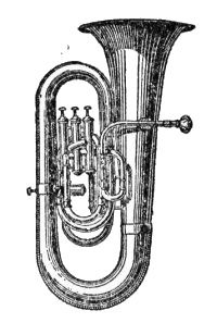 Wind instruments music graphics