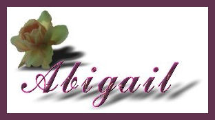 Abigail name graphics