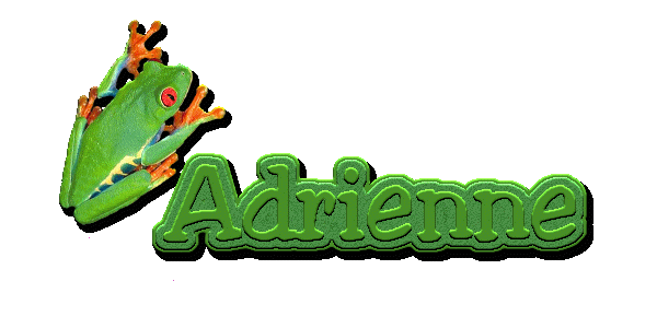 Adrienne name graphics