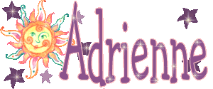 Adrienne name graphics