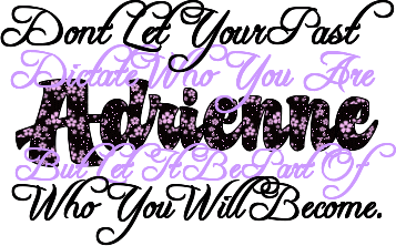 Adrienne name graphics