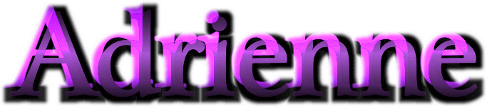 Adrienne name graphics