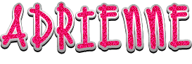 Adrienne name graphics