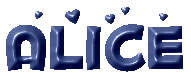 Alice name graphics
