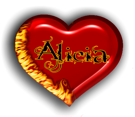 Alicia name graphics