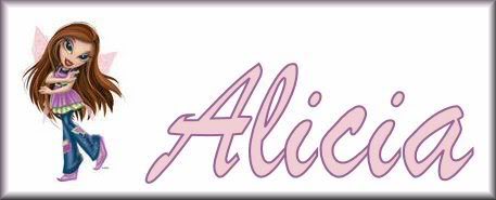 Alicia name graphics