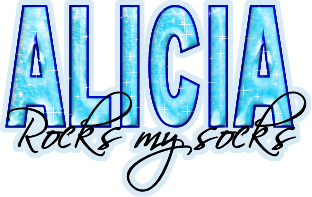 Alicia name graphics