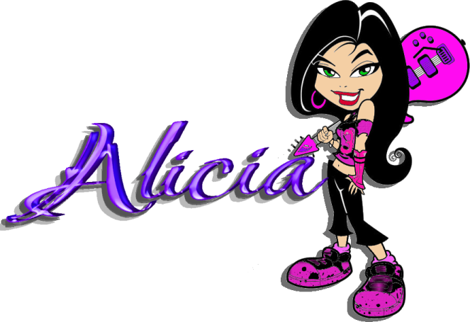 Alicia name graphics