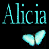 Alicia name graphics