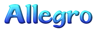 Allegro name graphics