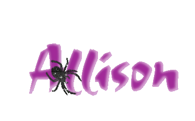 Allison name graphics