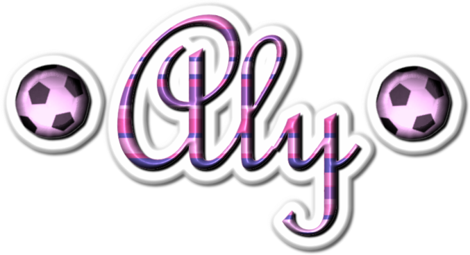 Aly name graphics