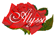 Alyssa name graphics
