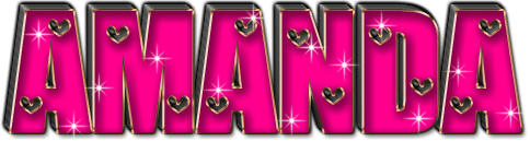 Amanda name graphics