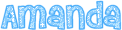 Amanda name graphics